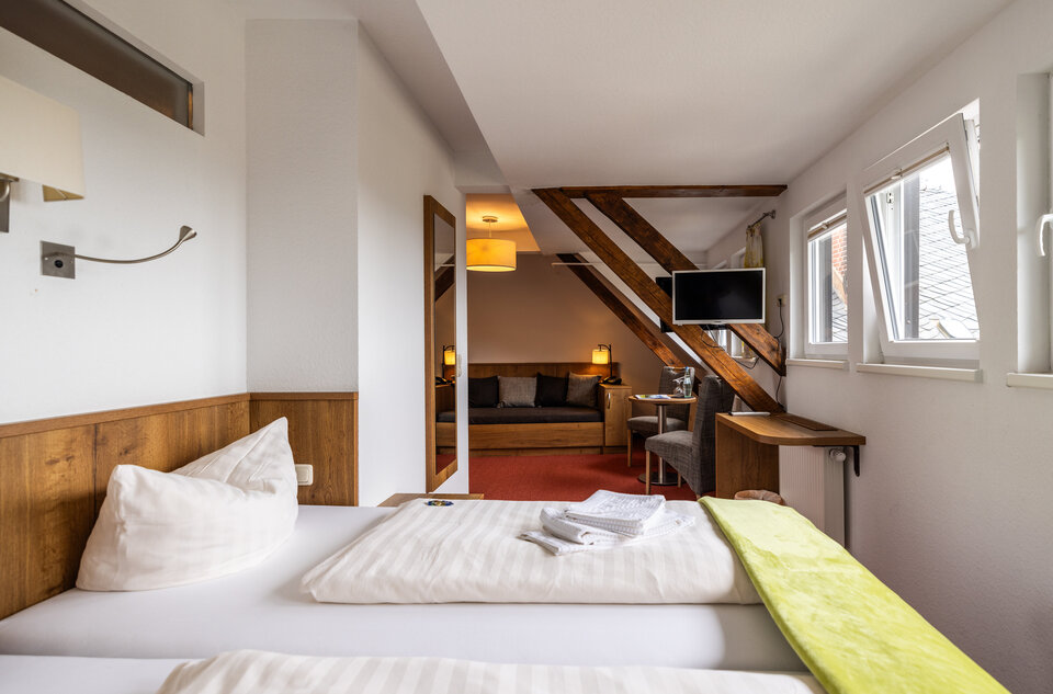 Příklad pokoje v Sonnebergbaude © Philipp Herfort