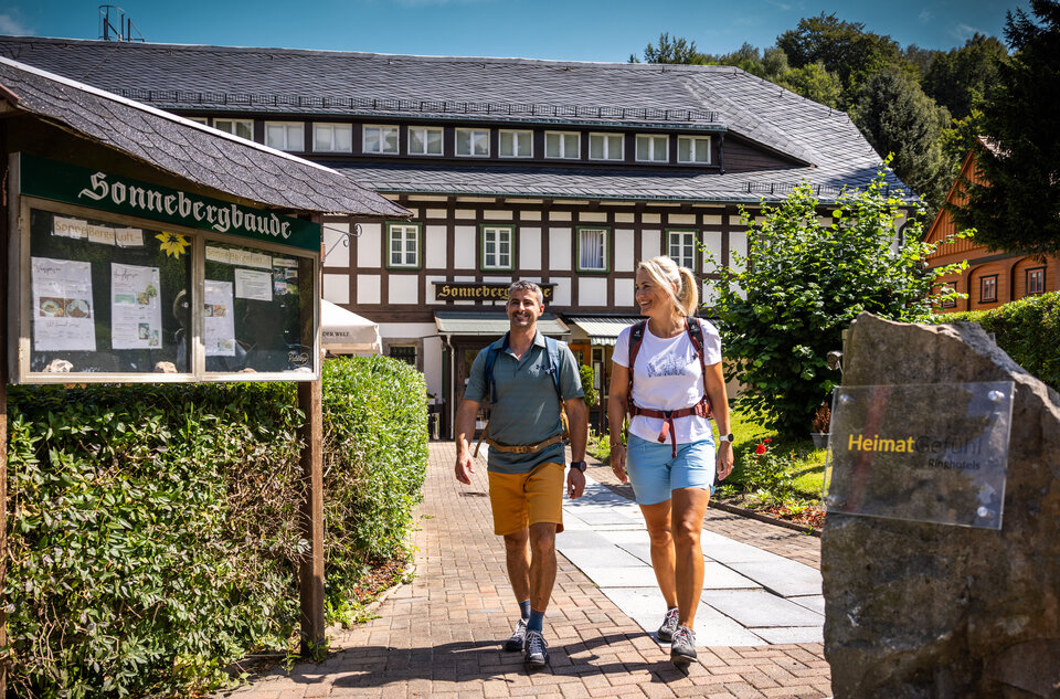 Zastávka u Sonnebergbaude © Philipp Herfort