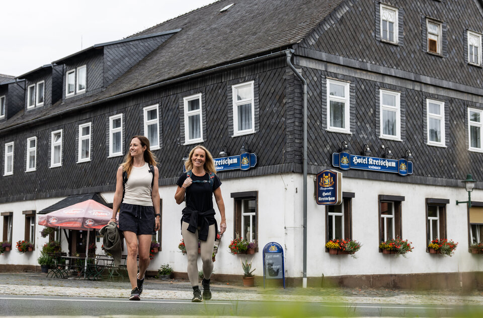 Pohled na Kretscham v Schönbachu © Philipp Herfort