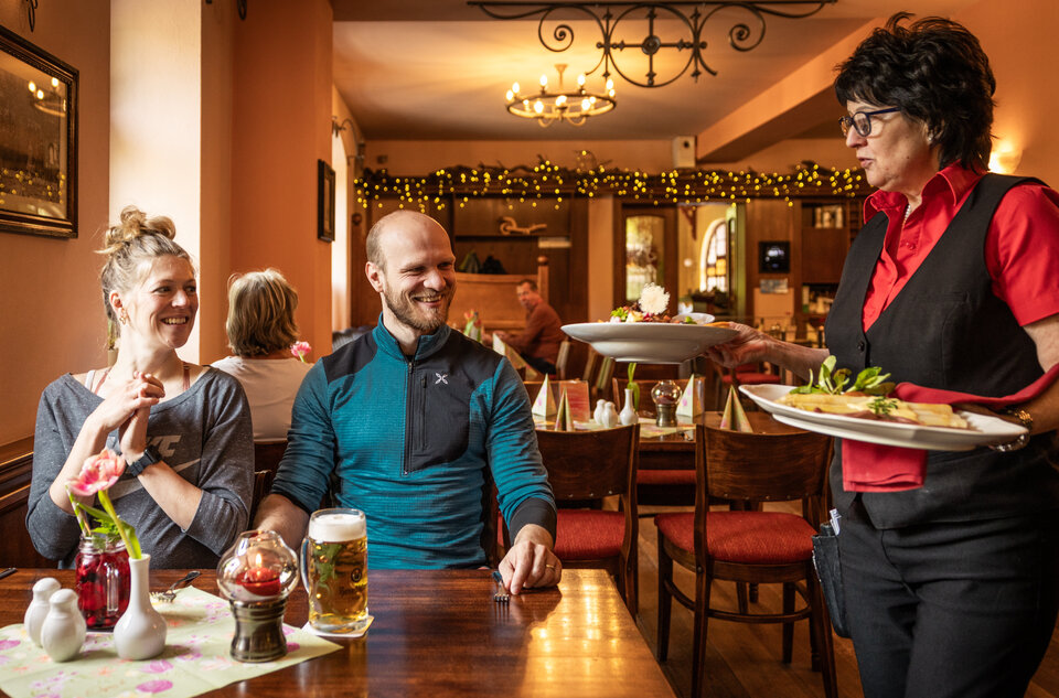 Restaurace v Berggasthof Butterberg © Philipp Herfort